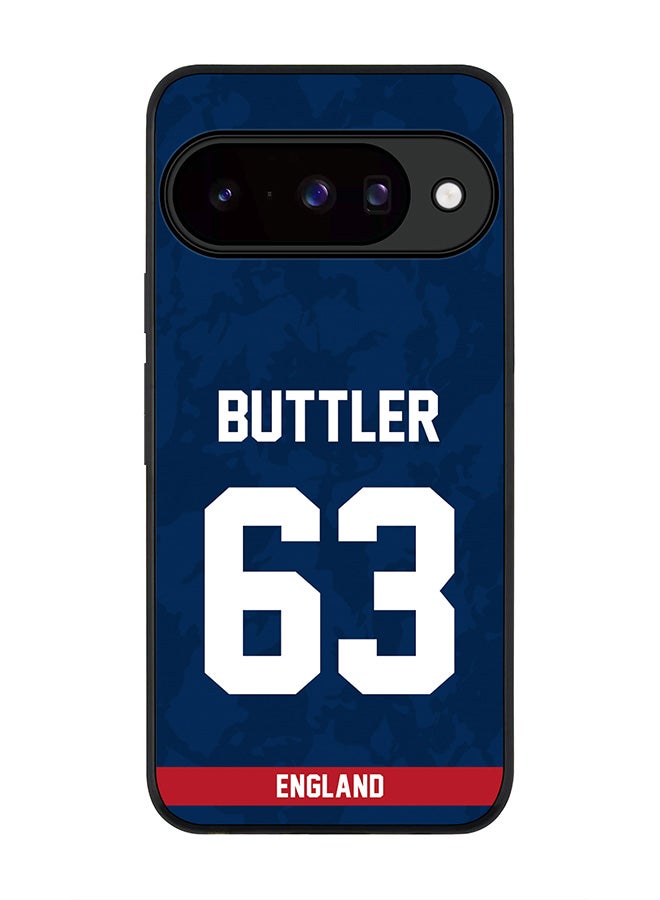 For Google Pixel 10 Case,Slim fit Camera Protection, Shockproof Thin Phone cover  - England Jos Buttler, Jersey No 63